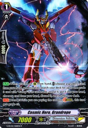 Cosmic Hero, Grandrope (G-RC02/068EN) [Revival Collection]