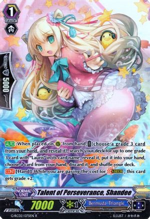 Talent of Perseverance, Shandee (G-RC02/075EN) [Revival Collection]