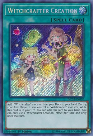 Witchcrafter Creation [INCH-EN020] Secret Rare