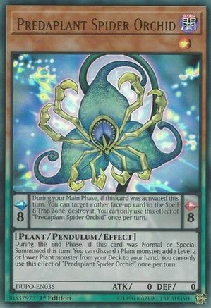 Predaplant Spider Orchid [DUPO-EN035] Ultra Rare