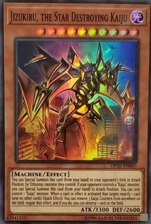 Jizukiru, the Star Destroying Kaiju [OP10-EN007] Super Rare