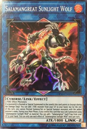 Salamangreat Sunlight Wolf [OP10-EN009] Super Rare
