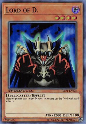 Lord of D. [STP1-EN005] Super Rare