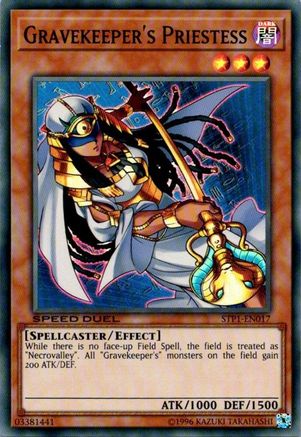 Gravekeeper's Priestess [STP1-EN017] Super Rare