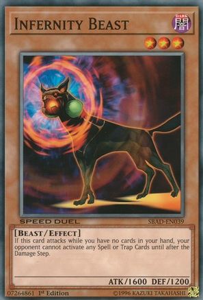 Infernity Beast [SBAD-EN039] Common