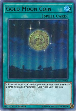Gold Moon Coin [BLHR-EN003] Ultra Rare