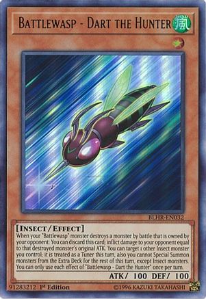 Battlewasp - Dart the Hunter [BLHR-EN032] Ultra Rare