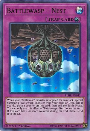 Battlewasp - Nest [BLHR-EN042] Ultra Rare