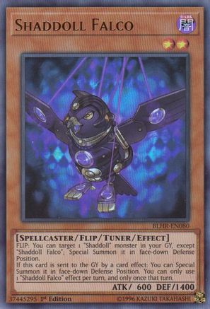 Shaddoll Falco [BLHR-EN080] Ultra Rare