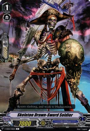 Skeleton Drawn-Sword Soldier (V-EB08/048EN) [My Glorious Justice]