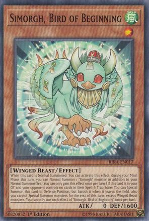 Simorgh, Bird of Beginning [RIRA-EN017] Common