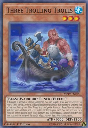 Three Trolling Trolls [MP19-EN015] Common