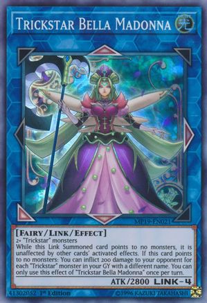 Trickstar Bella Madonna [MP19-EN021] Super Rare