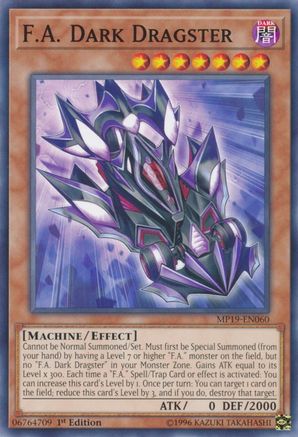 F.A. Dark Dragster [MP19-EN060] Common