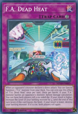 F.A. Dead Heat [MP19-EN063] Common