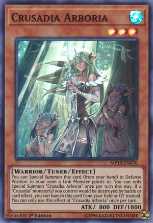 Crusadia Arboria [MP19-EN078] Super Rare