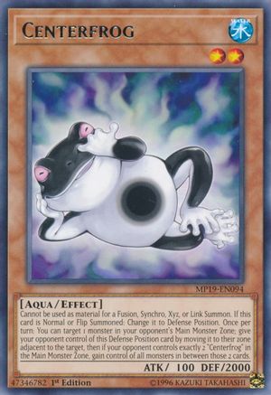 Centerfrog [MP19-EN094] Rare