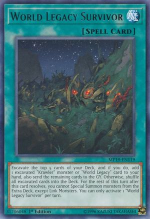 World Legacy Survivor [MP19-EN119] Rare