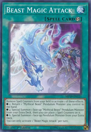 Beast Magic Attack [MP19-EN121] Common