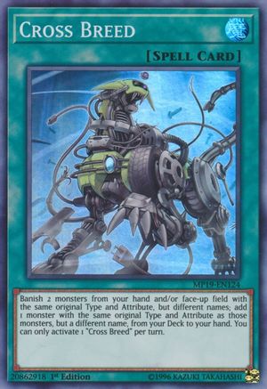 Cross Breed [MP19-EN124] Super Rare