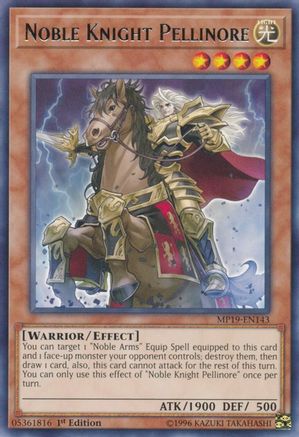 Noble Knight Pellinore [MP19-EN143] Rare