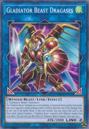 Gladiator Beast Dragases [MP19-EN150] Common