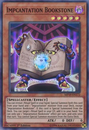 Impcantation Bookstone [MP19-EN172] Super Rare