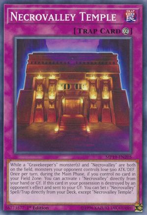 Necrovalley Temple [MP19-EN205] Common