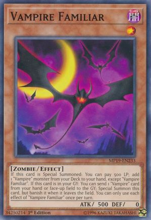 Vampire Familiar [MP19-EN233] Common