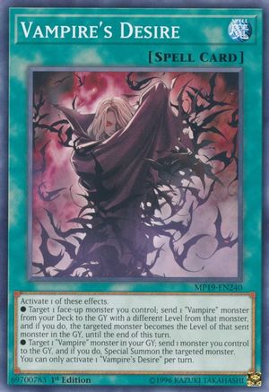Vampire's Desire [MP19-EN240] Common