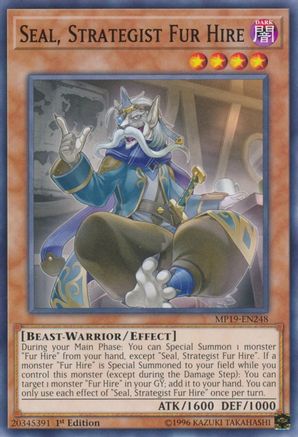 Seal, Strategist Fur Hire [MP19-EN248] Common