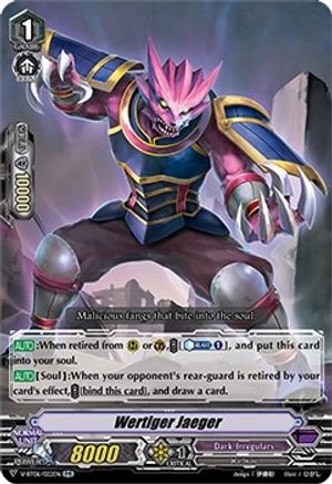 Wertiger Jaeger (V-BT06/022EN) [Phantasmal Steed Restoration]