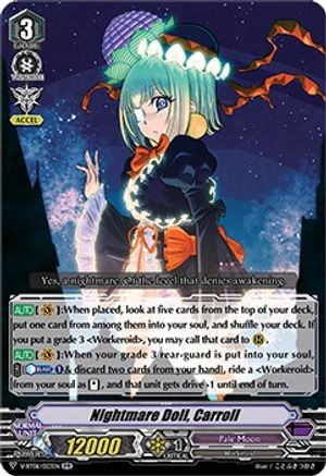Nightmare Doll, Carroll (V-BT06/023EN) [Phantasmal Steed Restoration]