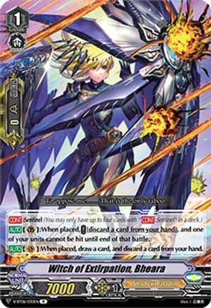 Witch of Extirpation, Bheara (V-BT06/030EN) [Phantasmal Steed Restoration]