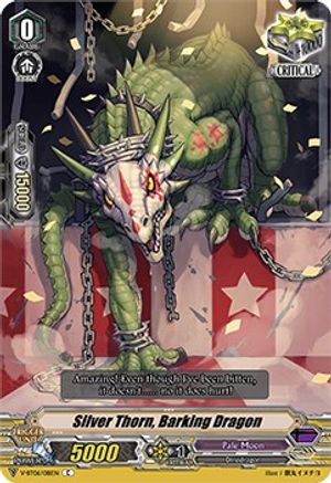 Silver Thorn, Barking Dragon (V-BT06/081EN) [Phantasmal Steed Restoration]