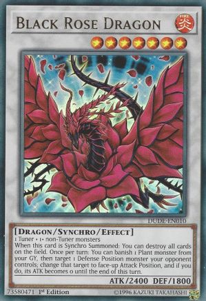 Black Rose Dragon [DUDE-EN010] Ultra Rare