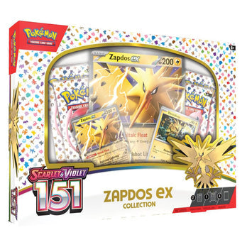 Pokemon TCG Scarlet & Violet: 151 Zapdos ex Collection *Sealed* (PRE-ORDER, SHIPS OCT 20TH)