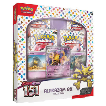 Pokemon TCG Scarlet & Violet: 151 Alakazam ex Collection *Sealed*