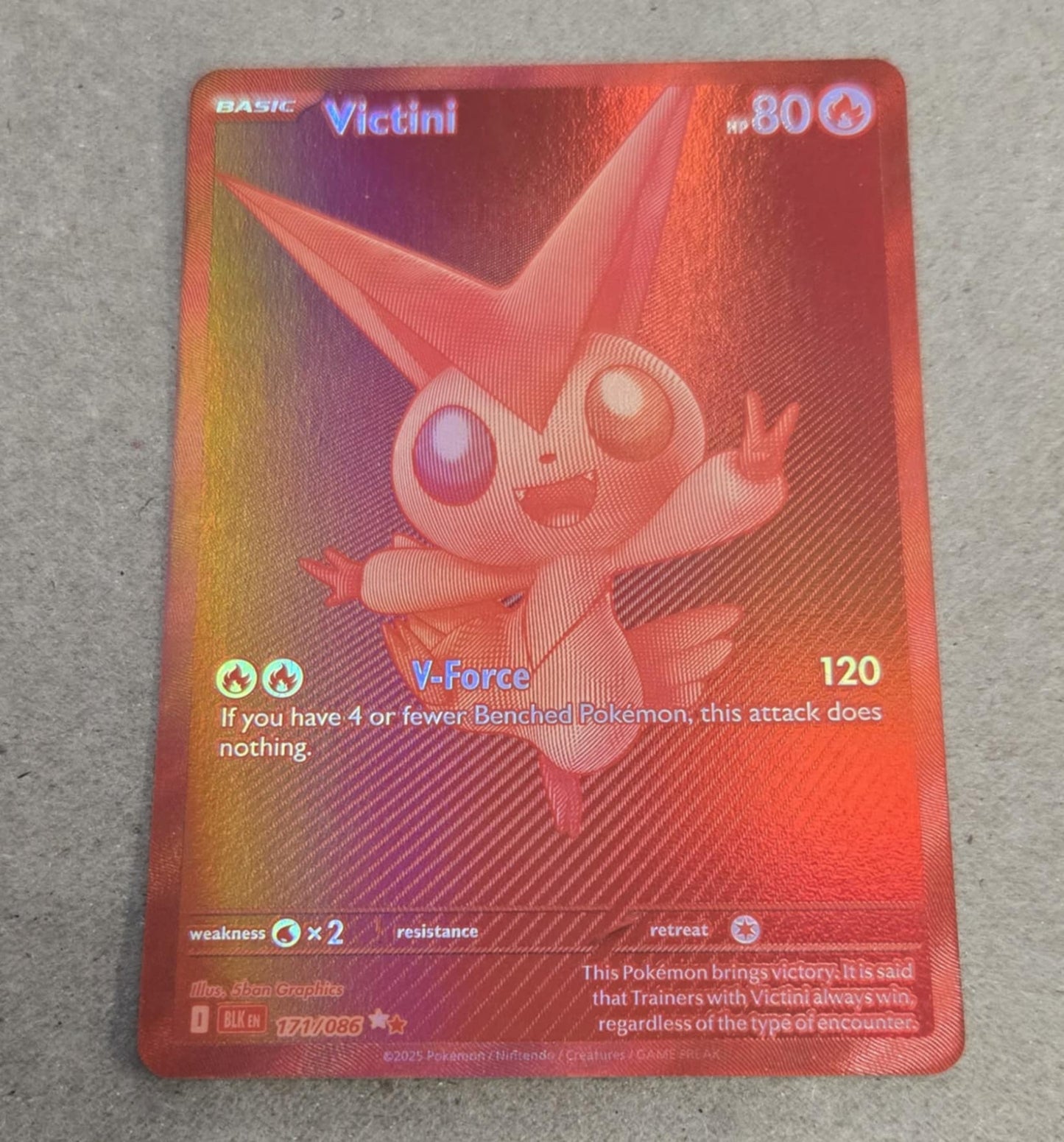 Victini 171/086 [SV Black Bolt] (Holofoil)