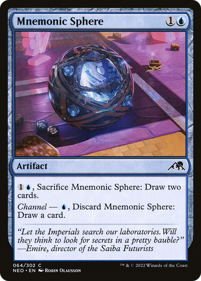 Mnemonic Sphere [Kamigawa: Neon Dynasty]