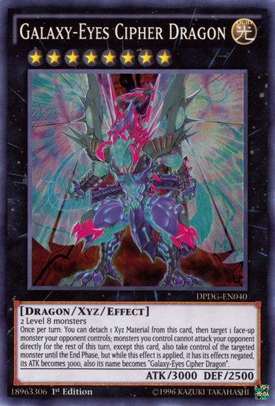 Galaxy-Eyes Cipher Dragon [DPDG-EN040] Super Rare