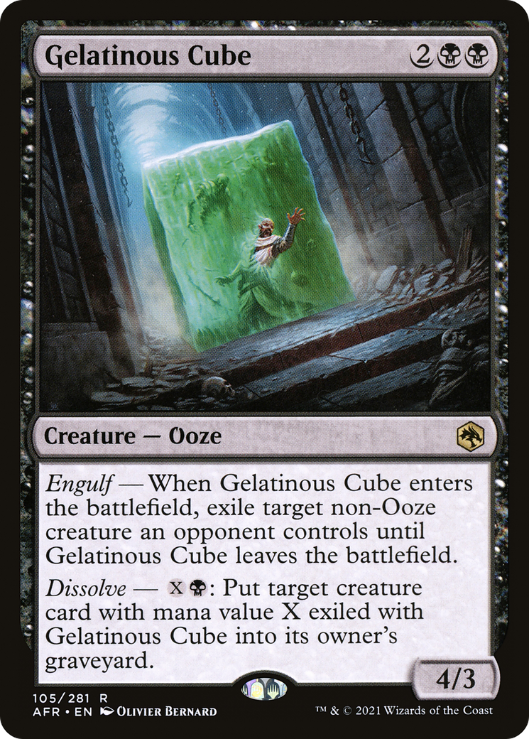 Gelatinous Cube [Dungeons & Dragons: Adventures in the Forgotten Realms]