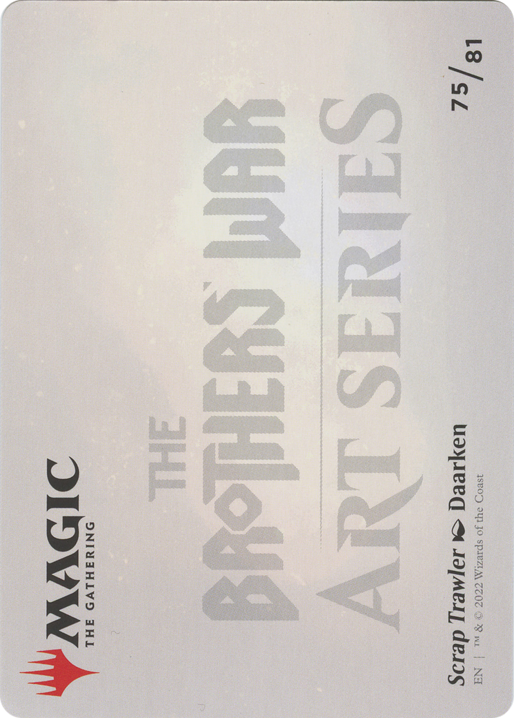 Scrap Trawler // Scrap Trawler (ABRO-075) - The Brothers' War Art Series (Borderless)