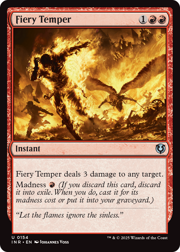 Fiery Temper [Innistrad Remastered]