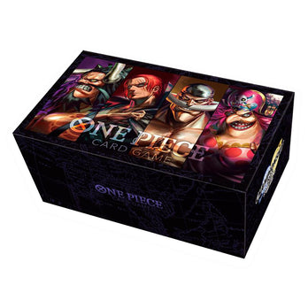 One Piece TCG: Playmat & Card Storage Box Set - Special Goods Former Four Emperors *OPENED, NO CARD INSIDE*