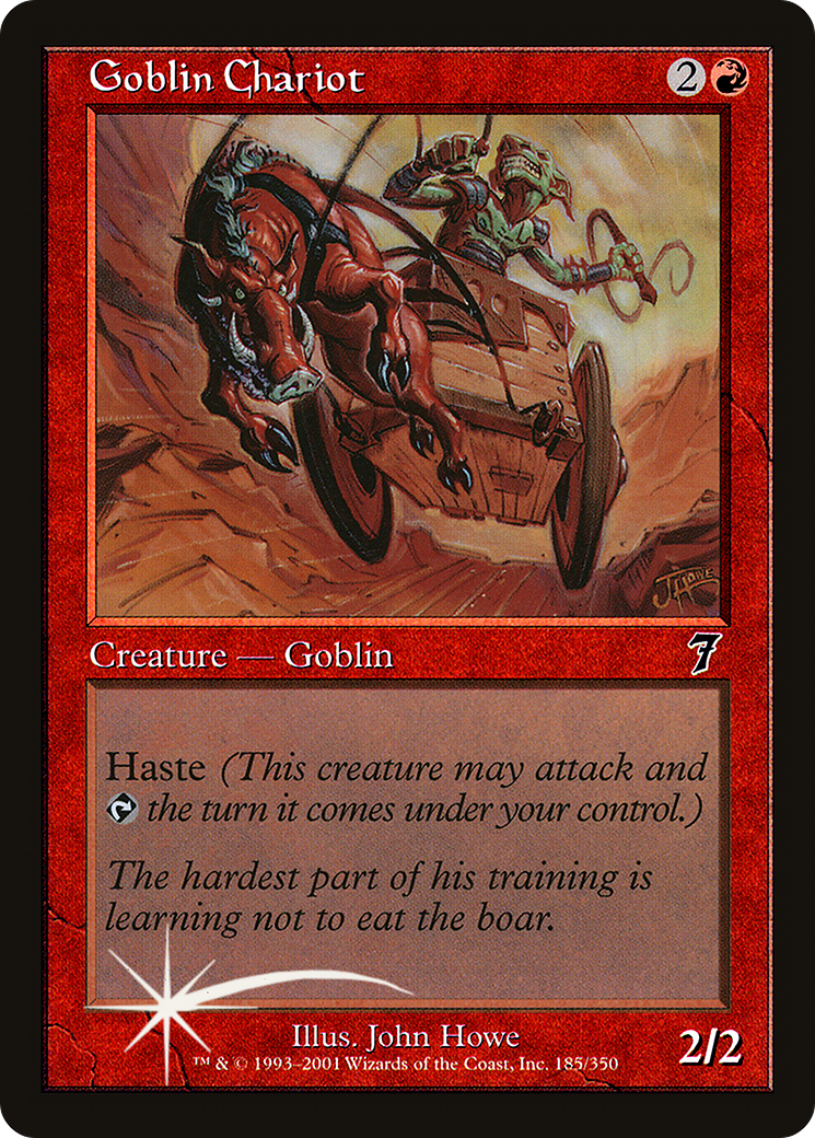 Goblin Chariot (7ED-185★) - 7th Edition Foil