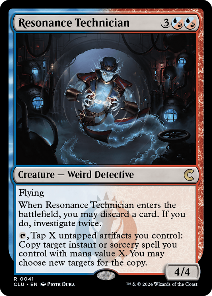 Resonance Technician [Ravnica: Clue Edition]