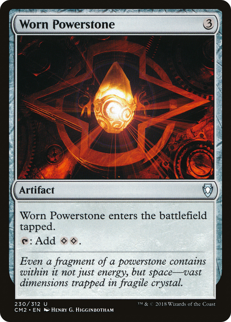 Worn Powerstone (CM2-230) - Commander Anthology Volume II