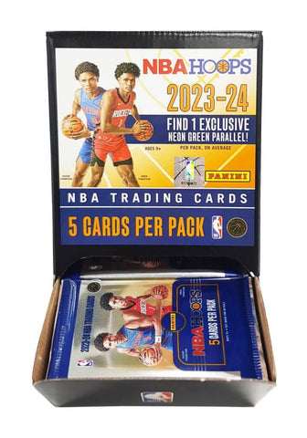 2023-24 Panini NBA Basketball Hoops GRAVITY FEED Booster Pack