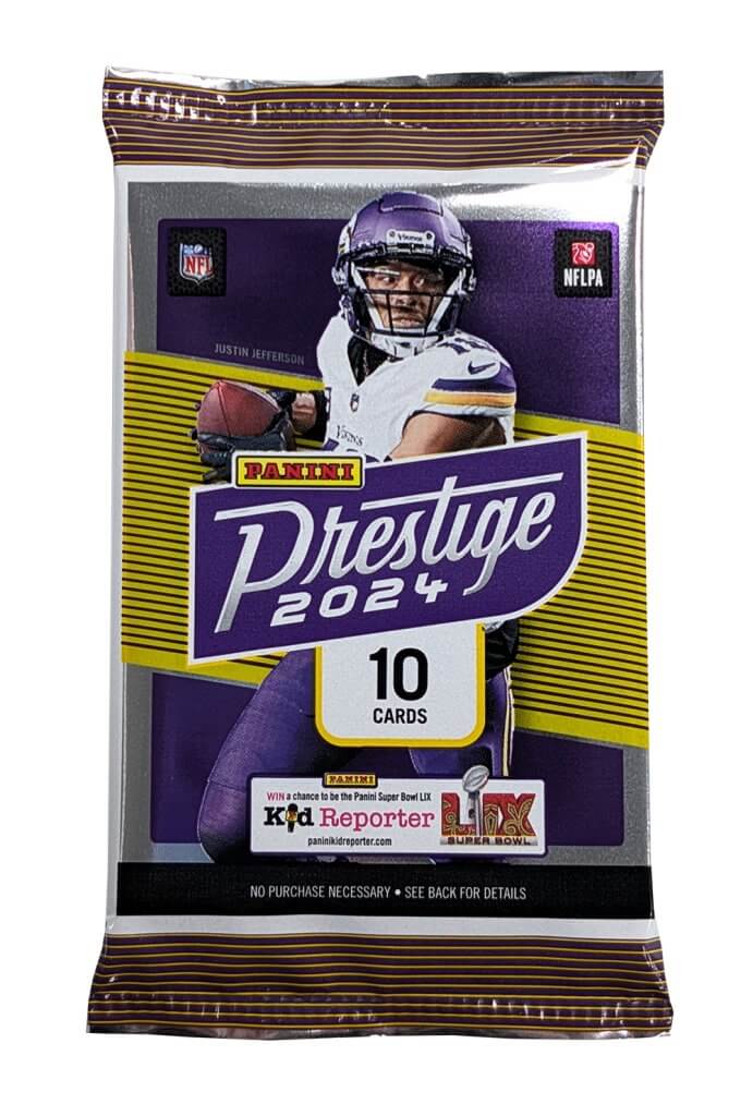 2024 Panini NFL Football Prestige Booster Pack (Retail)